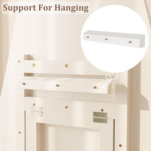 69"x 24" Wavy Mirror Full Length,Lights Irregular led Full Length Mirror, Wavy Wall Mirror,Shatter-Proof Hanging or Leaning Against Wall for Cloakroom/Bedroom/Living Room,Walnut in Kuwait