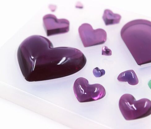 5PCS Hair Clips Silicone Molds Set - Resin Jewelry Making Kit for DIY Crafts Making - Hairpin Molds in Saudi Arabia