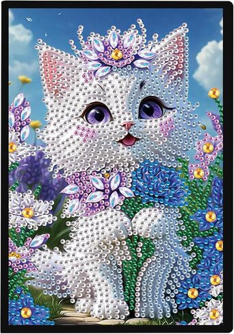 TDFERAN Diamond Art Notebooks DIY Diamond Painting Notebook Gem Art for Adults Valentines Day Journal Special Shaped Crystal Journaling Notebooks Painting Sketchbook in Saudi Arabia