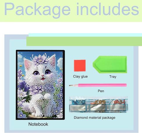 TDFERAN Diamond Art Notebooks DIY Diamond Painting Notebook Gem Art for Adults Valentines Day Journal Special Shaped Crystal Journaling Notebooks Painting Sketchbook in Saudi Arabia