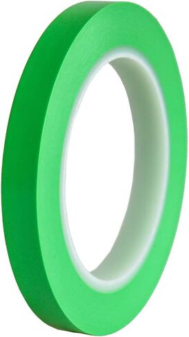 JINBING High-Temp Vinyl Fine Line Fineline Masking Tape Automotive Paint for Curves Green 1/16 Inch 1/8 Inch 6Rolls in Saudi Arabia