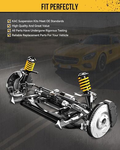 KAC Front Lower Control Arm Front Suspension Kit Fit for Volkswagen Jetta 2011-2018 Automotive Replacement Control Arm RK621949 RK621950 8pcs in Saudi Arabia