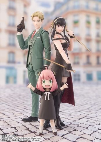 Tamashii Nations - Spy X Family - Anya Forger ، Bandai Spirits S.H.Figuarts Action Figure in Saudi Arabia