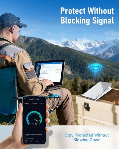 Starlink Gen 3 PC Protective Case Cover,Hard Shell Satellite Dish Accessories Protector for Starlink Gen3, Waterproof, Shockproof, Signal-Safe Design, to Shield from Rocks, Sand, and Hail in Kuwait