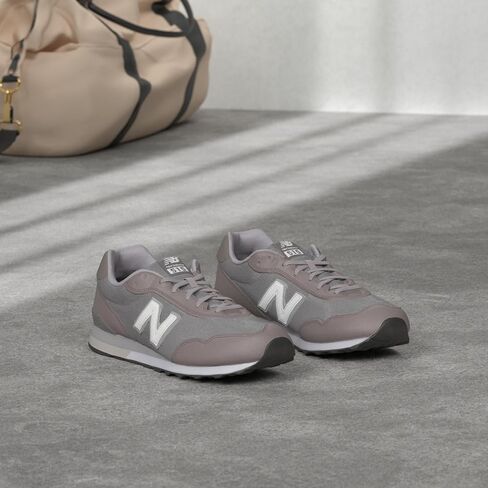 New Balance Men 515 V3 Sneaker ، White/Dark Olivine ، 8 in Kuwait