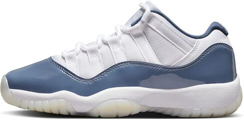 Air Jordan 11 Retro Low Big Kids' Shoes Size - 5.5 Black/Varsity Royal-White in Saudi Arabia