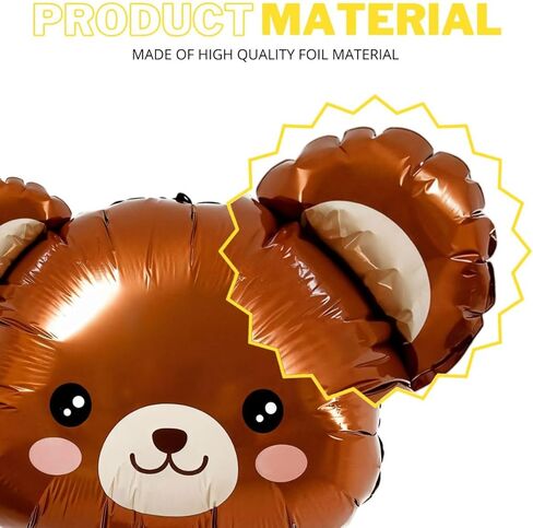 4PCS Tiger Shaped Foil Balloons – Animal Tiger Foil Mylar Animal Balloons Jungle Theme Party Birthday Party Safari Zoo Jungle Theme for Birthday in Kuwait