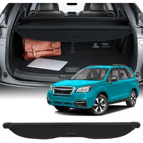 غطاء شحن Scitoo 2009-2013 لـ Subaru Forester 2.5L غطاء جذع خلفي قابل للسحب مع PVC والبلاستيك الألمنيوم in Kuwait
