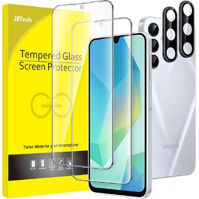 JETech Screen Protector for Samsung Galaxy A13 / A13 5G with Camera Lens Protector, Tempered Glass Film, HD Clear, 2-Pack Each in Saudi Arabia