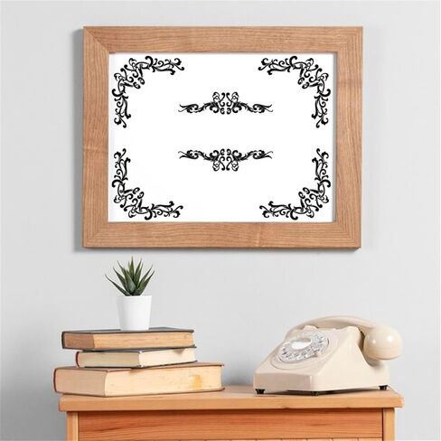 pligreat 3 أوراق فرك الطيور الزهرية على النقل للحرف اليدوية ، 6 "× 12" أجهزة نقل الأثاث من الصحيفة in Kuwait