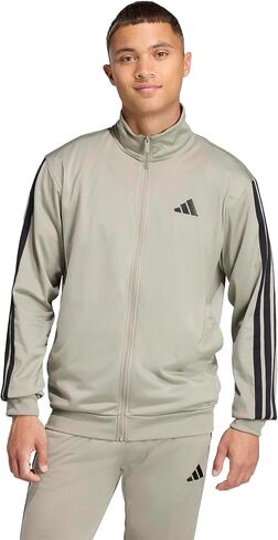 Adidas Men 3 Stripes Tricot Track Top ، Blue Dark in Saudi Arabia