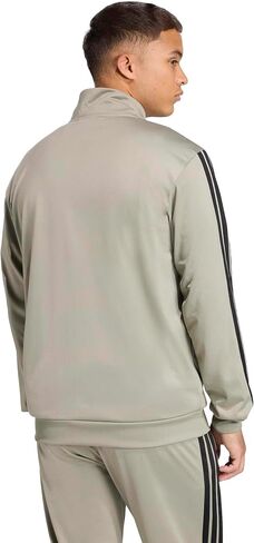 Adidas Men 3 Stripes Tricot Track Top ، Blue Dark in Saudi Arabia