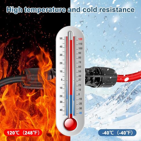 10 أقدام 10AWG كابل تمديد لوحة الطاقة الشمسية ، سلك امتداد 10 أقدام ، 5 أقدام و 10 أقدام و 30 قدمًا 30ft 50ft 50ft in Kuwait