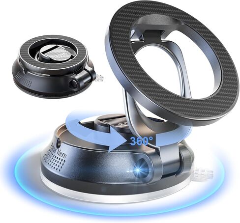 SuperOne for Magsafe Car Mount [88 رطلاً شفطًا قويًا] حامل الهاتف المغناطيسي للسيارة داش الزجاج الأمامي ، وتركيب هاتف كأس الشفط لأجهزة iPhone 16 Pro Max in Saudi Arabia