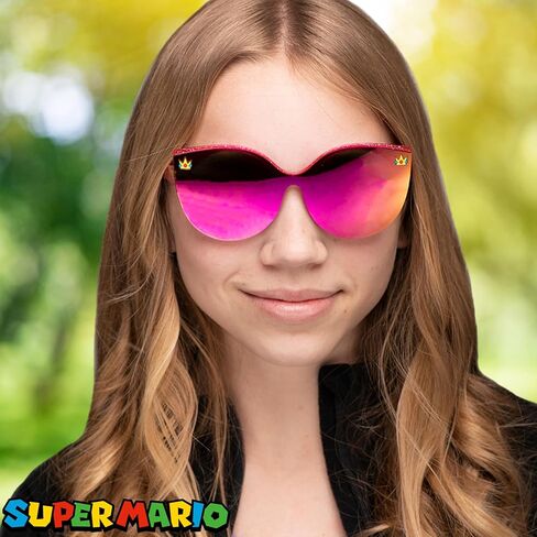 ARKAID Official Super Mario Sunglasses for Kids | Mario, Luigi or Peach | UV 400 | One Size Fits Most Kids in Kuwait