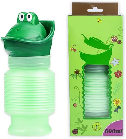 بطولات محمولة قابلة للتعديل ، 750mLcollapsable Pee Pee Stingles Usisex 2PCs ، مراحيض طوارئ محمولة للرجال والنساء ، للاختزال والتخييم في السفر ، الأزرق in Kuwait