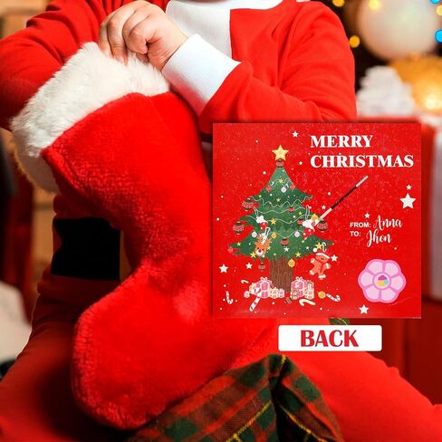 Syhood 36 Set Ugly Sweater Ceramic Painting Kit Paint Your Own Ugly Sweater Plaster Holiday Crafts Ornaments with Christmas Greeting Cards Xmas Gifts Exchange for Christmas Party Decor in Saudi Arabia