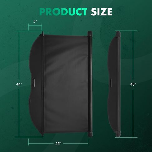 SCITOO Cargo Cover 2009-2013 for Subaru Forester 2.5L Upgraded Retractable Rear Trunk Cover with Aluminum PVC&Plastic in Kuwait