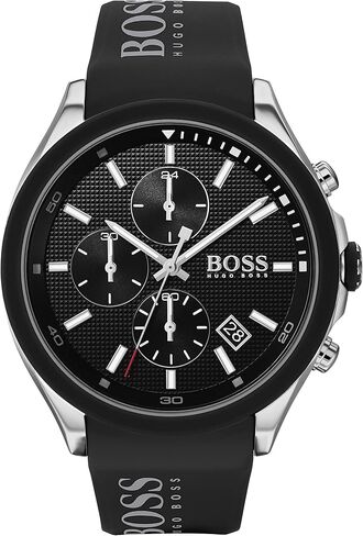 BOSS Men's Grand Prix 44 Chronograph Watch – 44.5mm Case, Date Function, Racing-Inspired Design, Quartz Chronograph Movement - Gift for Him in Saudi Arabia