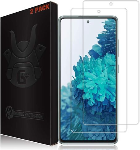 عبوتان من واقي الشاشة لهاتف Samsung Galaxy A53 (إصدار 5G) - حافظة شاشة من الزجاج المقوى، حافظة هاتف ملائمة، استبدال مدى الحياة، غطاء شاشة واقٍ لهواتف سامسونج الذكية in Kuwait