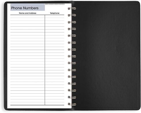 AT-A-GLANCE 2026 Planner, Daily, Open Scheduling, 5" x 8", Small, DayMinder, Black (SK460026) in Saudi Arabia