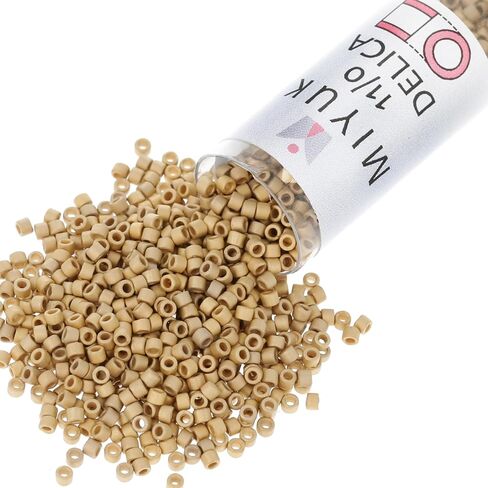 Miyuki DB-031 Delica Seed Beads 11/0 24K Gold Plated in Saudi Arabia