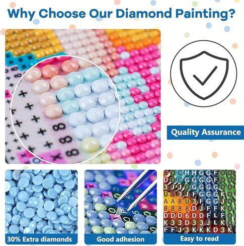 Naimoer Lighthouse Diamond Painting Kits للبالغين ، DIY 5D Full Drill Landscape Miamond Art Kits Diamomn in Kuwait