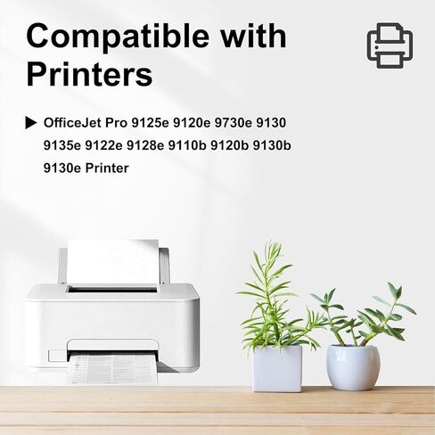 936xl 936e 936 Ink Cartridges with Chip Replacement for HP 936 936e Ink Cartridge Compatible with OfficeJet 9122e OfficeJet Pro 9110b 9125e 9128e 9130b 9135e 9730e Printer（Black Cyan Magenta Yellow） in Saudi Arabia