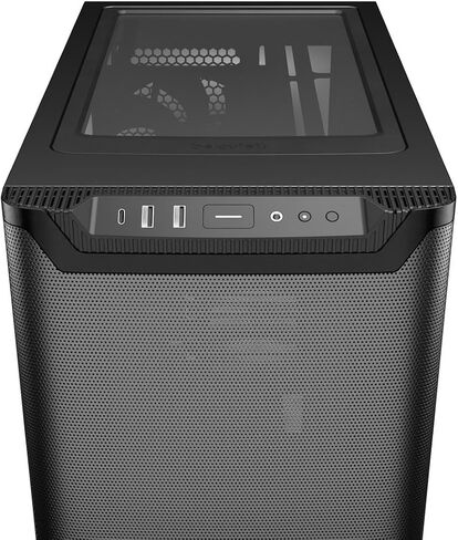 be quiet! Pure Base 501 Black PC case | 2 Preinstalled Quiet Fans | Mid Case | USB 3.2 Gen | Airflow | BGW74 in Kuwait