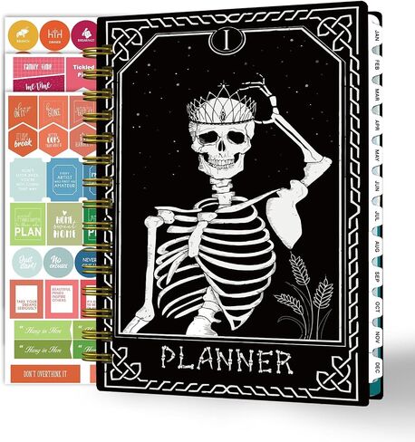 Ymumuda 2025 Planner, 12-Month Daily Weekly Monthly Planner from JAN.2025 to DEC.2025, 8.4" X 6", Spiral Planner Notebook with Stickers, Elastic Closure, Inner Pocket, Christmas Tree in Saudi Arabia