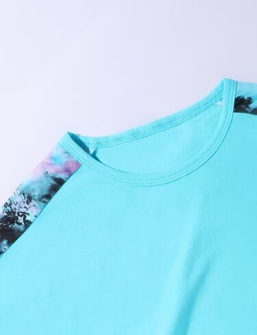 Girls Clothes 2PC Tie Dye Teen Girl Clothes Crop Sleeveless Top High Waist Sweatpants Summer Kids Clothes Girls in Kuwait