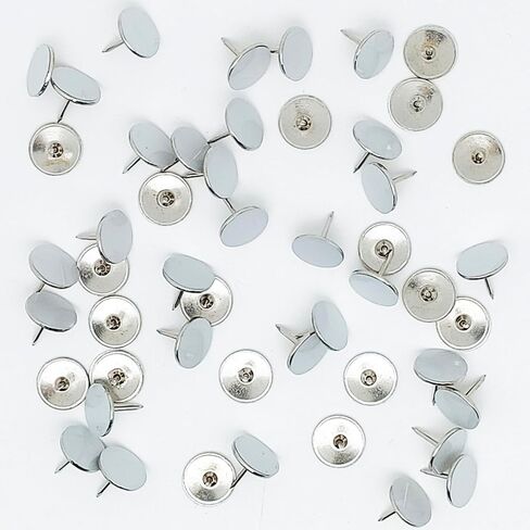 50 pcs Reflective Tacks for Trail Marking, Reflective Trail Markers Reflective Thumb Tacks Glow in The Dark Tacks for Hunting Hiking Camping Outdoor Survival with Clear Box (Mixed Crackle Colors) in Kuwait