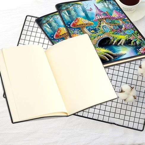 JISHSHAY Diamond Art Notebook Journal Diamond Painting Note Book Gem Art Sketchbook Gem Painting Blank Notebook Mosaic Kits for Adults Diary with Special Shape 14.5×21cm/5.7×8.26in Sea Turtle in Saudi Arabia
