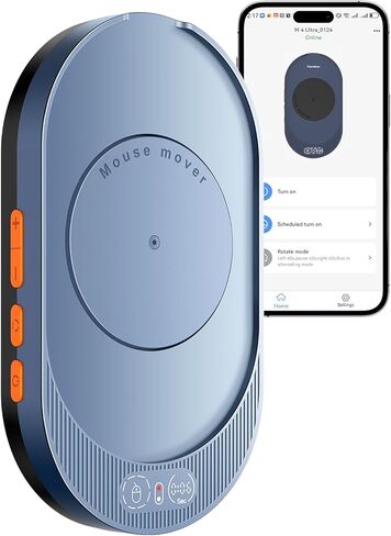 Vaydeer Undetectable Mouse Mover, M4 Utra Mouse Jiggler Device with with APP Remote Control and Timer Function, Driver-Free Shaker Wiggler Mouse Movement Simulation for Computer Awakening in Kuwait