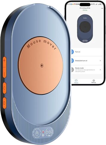 Vaydeer Undetectable Mouse Mover, M4 Utra Mouse Jiggler Device with with APP Remote Control and Timer Function, Driver-Free Shaker Wiggler Mouse Movement Simulation for Computer Awakening in Kuwait