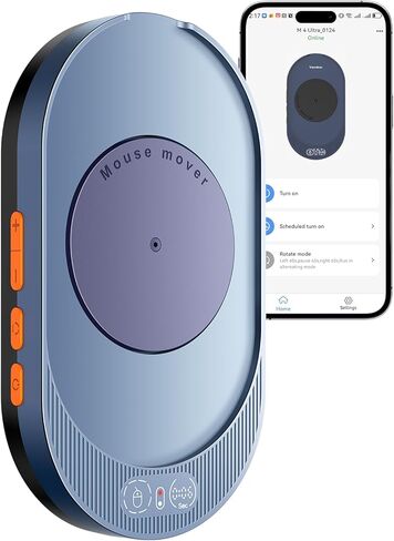 Vaydeer Undetectable Mouse Mover, M4 Utra Mouse Jiggler Device with with APP Remote Control and Timer Function, Driver-Free Shaker Wiggler Mouse Movement Simulation for Computer Awakening in Kuwait