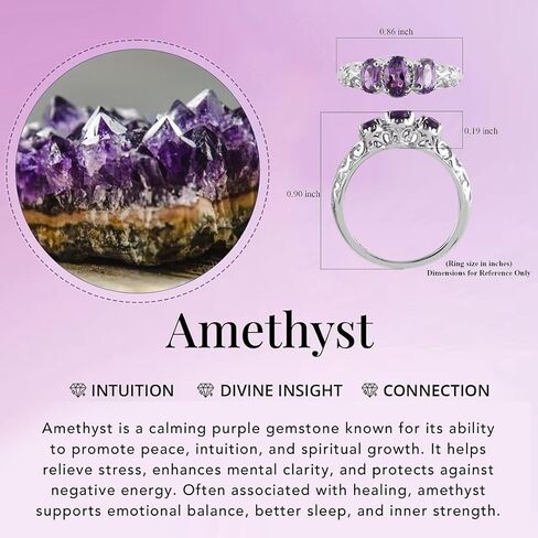 Shop LC تسليم Joy Aquamarine Ring Sterling Silver Platinum Plating - Birthstone Promise Ring لها - هدايا عيد ميلاد الذكرى السنوية للنساء - 9 in Kuwait