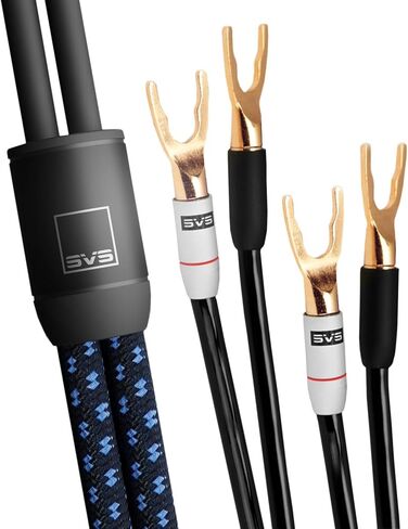 SVS SoundPath Ultra Bi-Wire Speaker Cable with Spade Connectors (10 feet) in Saudi Arabia