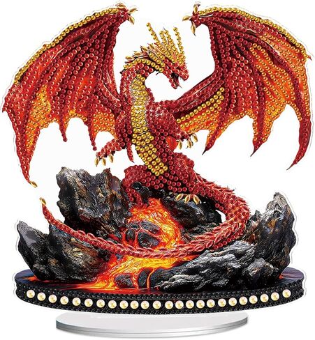 JISHSHAY Diamond Art Tabletop Diamond Art Table Top Decorations Diamond Painting Tabletop Decorations Diamond Painting Desk Ornaments Diamond Painting Desktop Diamond Art Desktop Ornaments Wolf in Saudi Arabia