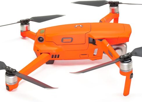 Wrapgrade Poly Skin for DJI Mavic 2 Main Unit (NEON Orange) in Saudi Arabia