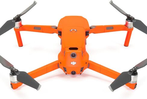 Wrapgrade Poly Skin for DJI Mavic 2 Main Unit (NEON Orange) in Saudi Arabia