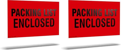 Kenco 3" X 5" Packing List Enclosed Shipping Label Stickers for Shipping and Packing - 500 Adhesive Labels Per Roll in Saudi Arabia