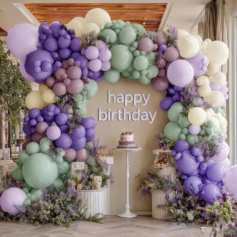 Balloon Garland Arch Kit Yellow Blush White Sand Brown Balloons Double Stuffed Mustard Yellow Different Sizes For Neutral Baby Shower Wedding Birthday Fall Party Decorations in Kuwait