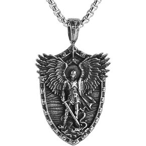 Hzman Saint Michael قلادة رئيس الملائكة للرجال in Kuwait