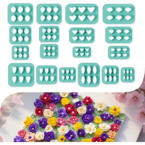beinkmake 15Pcs Boho Raffia Polymer Clay Cutters Macrame Clay Earrings Cutters Tassels Cute Polymer Clay Cutter for Jewelry Earrings Making Birthday Party DIY Supplies in Saudi Arabia