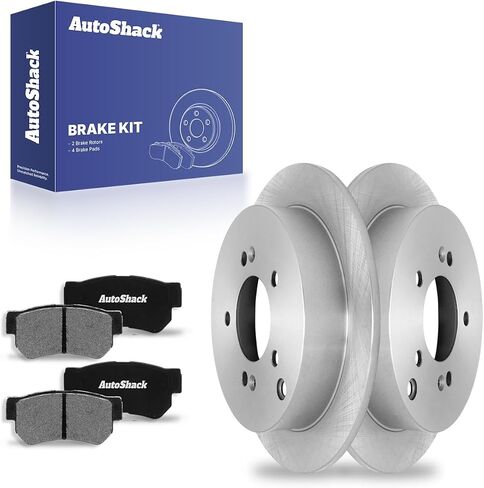 استبدال مجموعة أدوات الفرامل الخلفية Autoshack لعام 2011-2016 Kia Sportage 2010-2015 Hyundai Tucson 2.0L 2.4L AWD DISC DIRCH ROTORS مع وسادات الفرامل السيراميك 11.2 "(284.0 مم) CBO413381157 in Saudi Arabia
