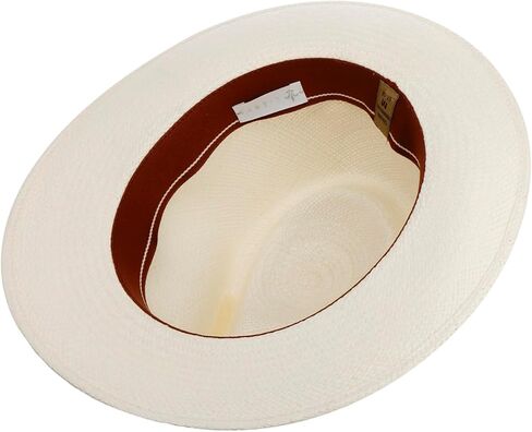 Lierys Contrast Band Panama Hat Men - Made in Ecuador in Saudi Arabia