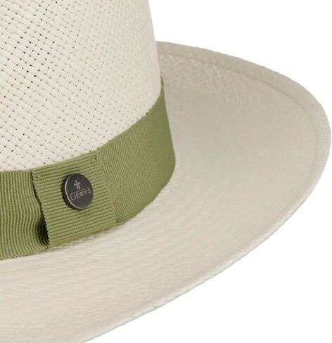 Lierys Contrast Band Panama Hat Men - Made in Ecuador in Saudi Arabia