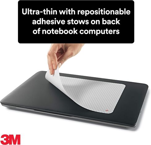 3M Precise Mouse Pad with Repositionable Adhesive Backing, Battery Saving Design, 8.5 x 7 Inch (MP200PS) in Saudi Arabia
