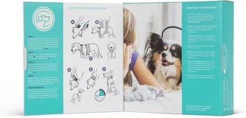 Bundle - 5 in. Anxiety Treatment Device for Dogs with Convenience Vest (XS) in Saudi Arabia